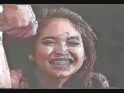 Teini käyttäytyy karva porno huonosti sängyssä