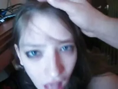 Kuuma POV -toiminta alaston vanha nainen blondin kanssa